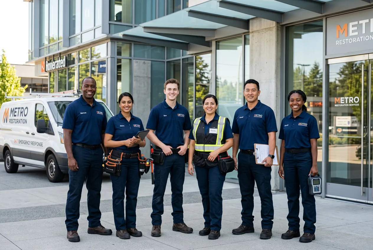 Millcreek Water Damage Restoration certified technicians